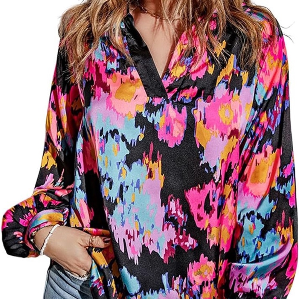 ❌sold❌ BTFBM Women's Casual Boho Blouse